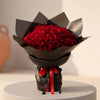 Midnight Passion – 55 Red Roses Luxury Bouquet