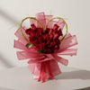 Amour Heart Red Roses Bouquet – Romantic Signature Design