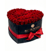Red Roses in Heart Box – Romantic Rose Gift Dubai